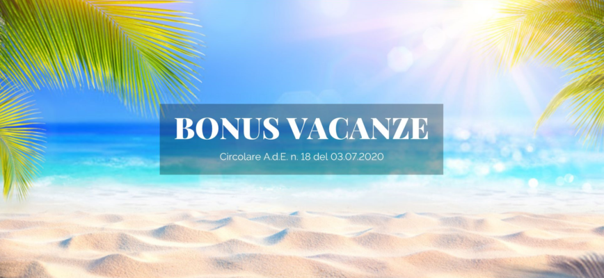 Bonus Vacanza