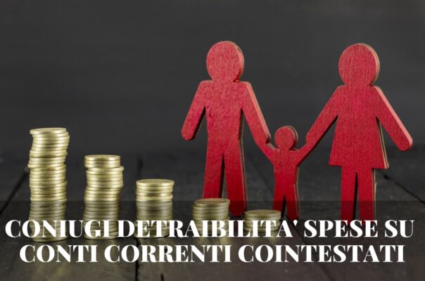 Detraivbilità Spese Conti Cointestati