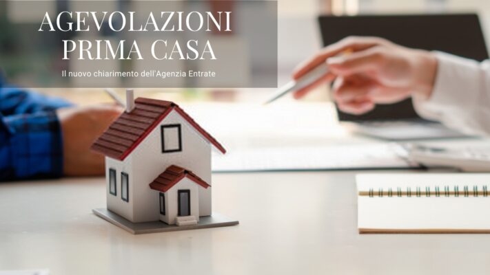 Agevolazione Prima Casa