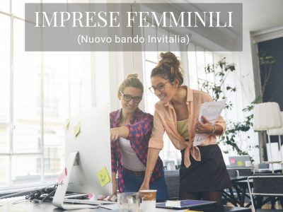 Invitalia Imprese Femminili